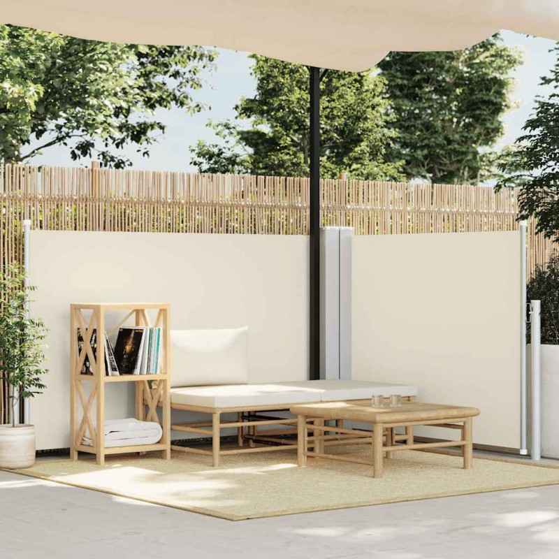 Σκίαστρο Πλαϊνό Συρόμενο Κρεμ 100 x 600 εκ. | Echo Deco