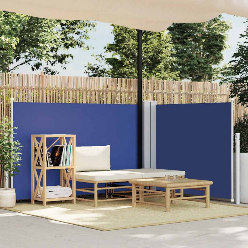 Σκίαστρο Πλαϊνό Συρόμενο Μπλε 100 x 600 εκ. | Echo Deco