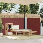 Σκίαστρο Πλαϊνό Συρόμενο Καφέ 120 x 600 εκ. | Echo Deco