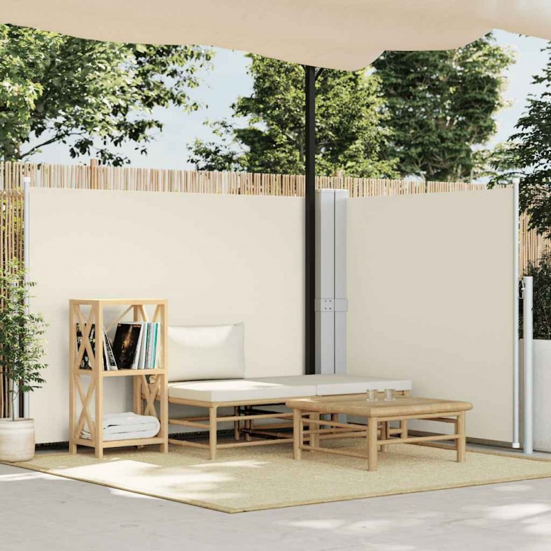 Σκίαστρο Πλαϊνό Συρόμενο Κρεμ 140 x 600 εκ. | Echo Deco