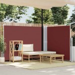 Σκίαστρο Πλαϊνό Συρόμενο Καφέ 140 x 600 εκ. | Echo Deco