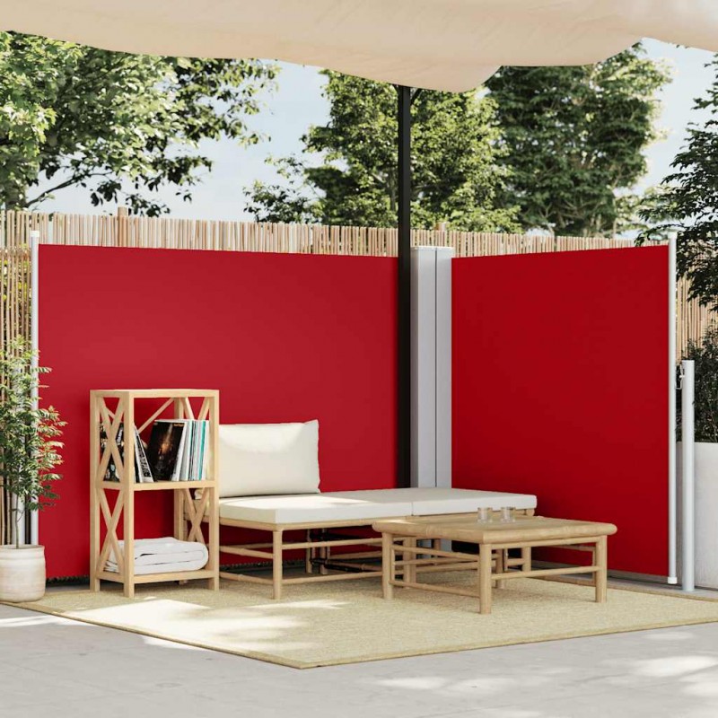 Σκίαστρο Πλαϊνό Συρόμενο Κόκκινο 140 x 600 εκ. | Echo Deco