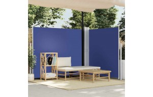 Σκίαστρο Πλαϊνό Συρόμενο Μπλε 160 x 600 εκ.
