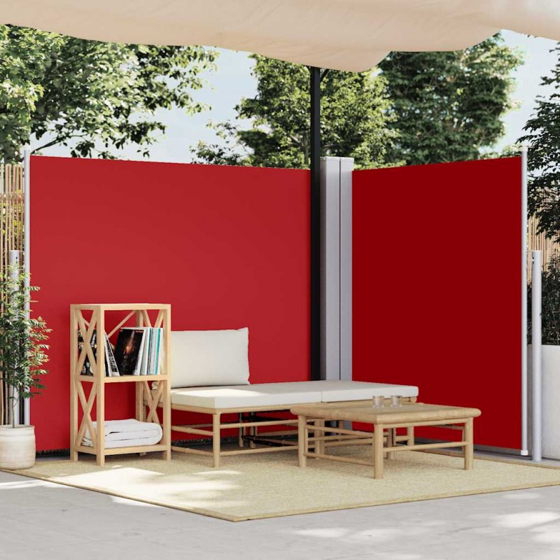 Σκίαστρο Πλαϊνό Συρόμενο Κόκκινο 160 x 600 εκ. | Echo Deco