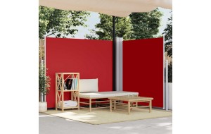 Σκίαστρο Πλαϊνό Συρόμενο Κόκκινο 170 x 600 εκ.