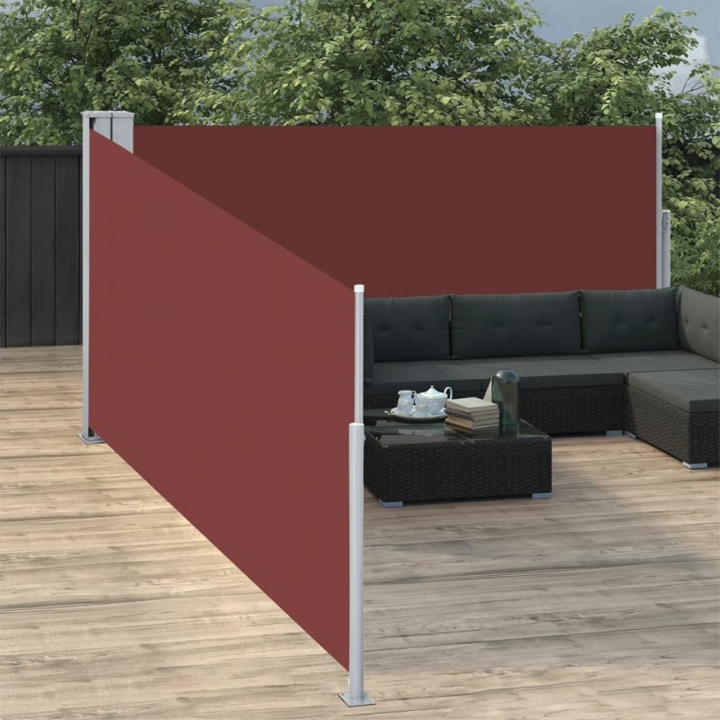 Σκίαστρο Πλαϊνό Συρόμενο Καφέ 100 x 1000 εκ. | Echo Deco