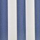 Τεντόπανο Μπλε & Λευκό 6 x 3 μ. Καραβόπανο Χωρίς Πλαίσιο