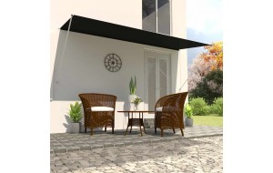 Τέντα Συρόμενη Ανθρακί 400 x 150 εκ.