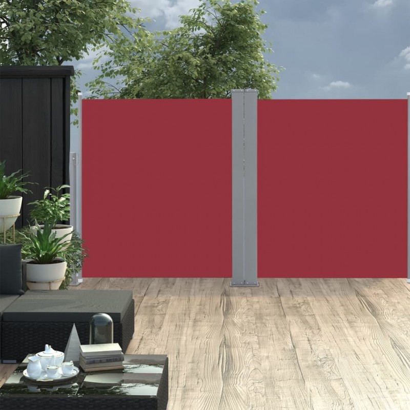 Σκίαστρο Πλαϊνό Συρόμενο Κόκκινο 160 x 600 εκ. | Echo Deco