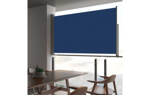 Σκίαστρο Πλαϊνό Συρόμενο Βεράντας Μπλε 140 x 300 εκ.