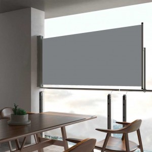 Σκίαστρο Πλαϊνό Συρόμενο Βεράντας Γκρι 60 x 300 εκ.