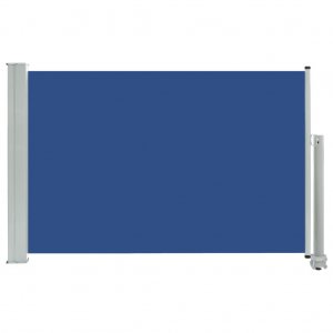Σκίαστρο Πλαϊνό Συρόμενο Βεράντας Μπλε 60 x 300 εκ.
