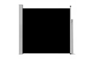 Σκίαστρο Πλαϊνό Συρόμενο Βεράντας Μαύρο 170 x 300 εκ.