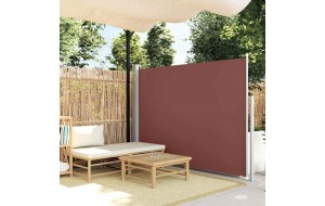 Σκίαστρο Πλαϊνό Συρόμενο Βεράντας Καφέ 170 x 300 εκ.