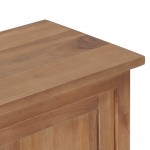 Έπιπλο τηλεόρασης από μασίφ ξύλο teak 150x30x30 εκ