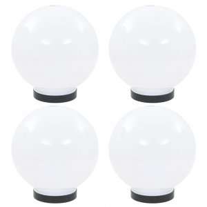 Φωτιστικά Μπάλα LED 4 τεμ. Σφαιρικά 20 εκ. Ακρυλικά (PMMA)