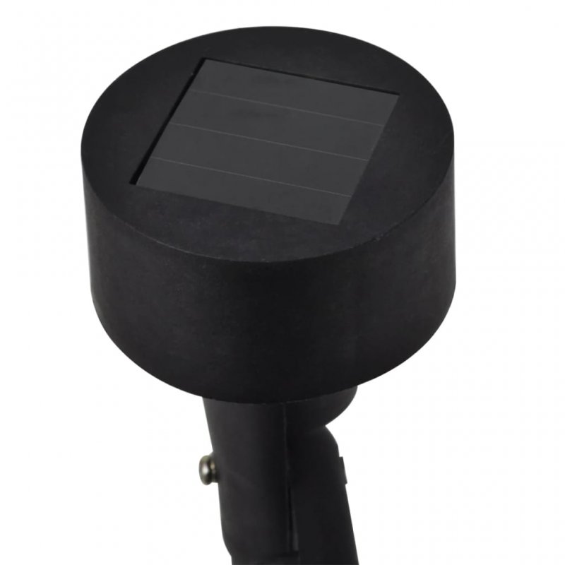Ηλιακό Φωτιστικό LED Σποτ Μαύρο 12 τμχ