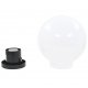 Φωτιστικά Μπάλα LED 2 τεμ. Σφαιρικά 20 εκ. Ακρυλικά (PMMA)