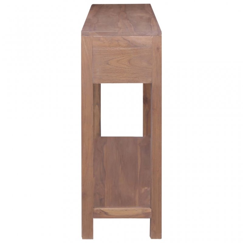 Τραπέζι κονσόλα από μασίφ ξύλο teak 145x30x80 εκ
