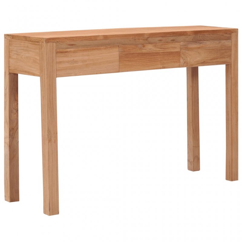 Τραπέζι κονσόλα από μασίφ ξύλο teak 110x35x75 εκ | Echo Deco