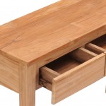 Τραπέζι κονσόλα από μασίφ ξύλο teak 110x35x75 εκ | Echo Deco