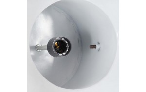 Φωτιστικό Industrial Στρογγυλό 25 W Λευκό 32 εκ Ξύλο Μάνγκο Ε27
